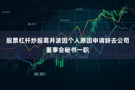 股票杠杆炒股葛井波因个人原因申请辞去公司董事会秘书一职